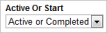 Active or Start parameter