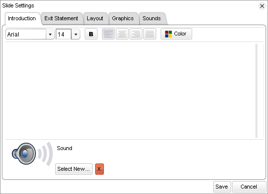 Introduction tab