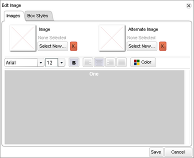 Edit Image window