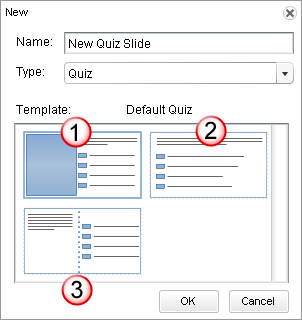 Quiz Slide template
