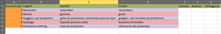 Import custom field answer values