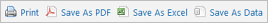 Exporting a report